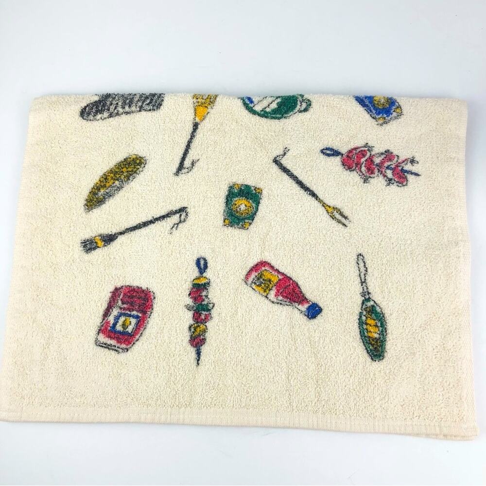 Vintage Grill Out Hand Towel